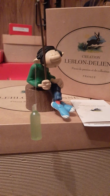 Sculpture Leblon Delienne – Bob Et Bobette – Bob – Résine Polychrome – Boîte Et Certificat – 1994