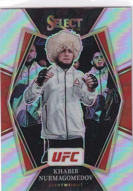 2022 Panini Prizm UFC Khabib Nurmagomedov silver prizm #196