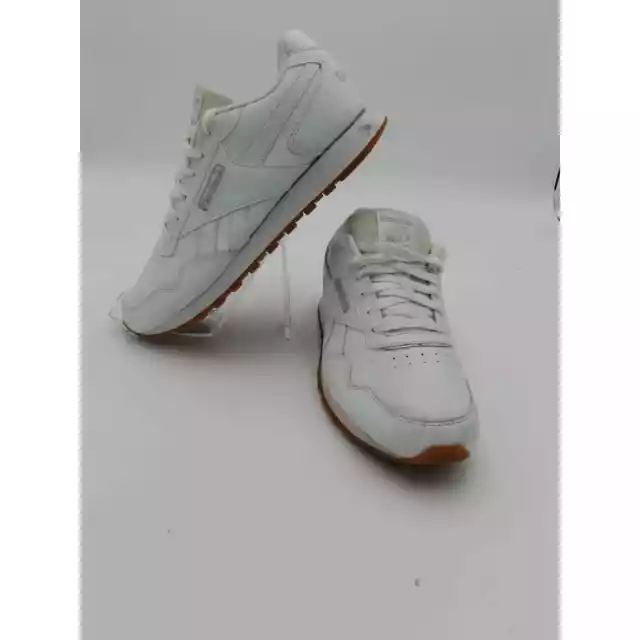 Reebok Womens Classic Harman Run CM9940 White Casual Shoes Sneakers Size 8.5