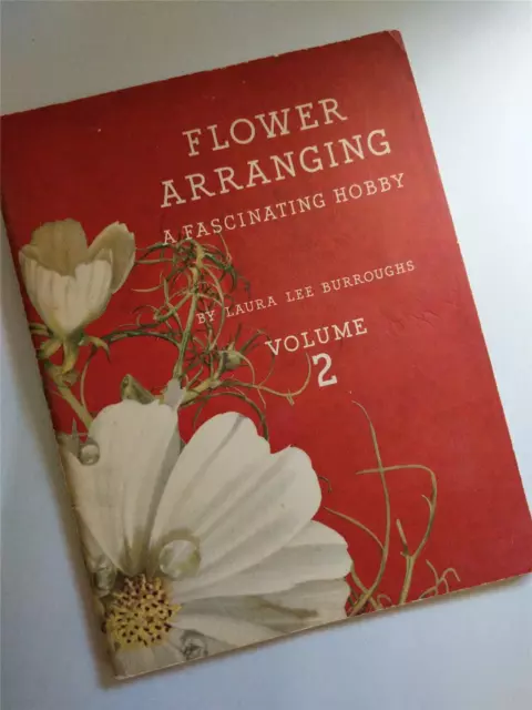 Vintage 1941 COCA COLA Flower Arranging Vol 2 Booklet by Laura Lee Burroughs