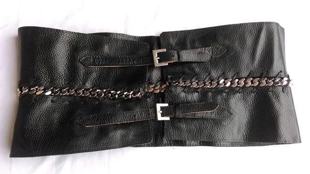 Ceinture Chaîne Vintage Argentée/dorée - Taille Unique (jusqu'à 80cm) - Style Rétro - Neuf Sans étiquette
