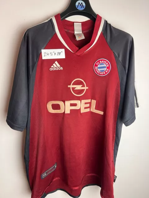 Original Bayern Munich 2001/02 Home Football Shirt L