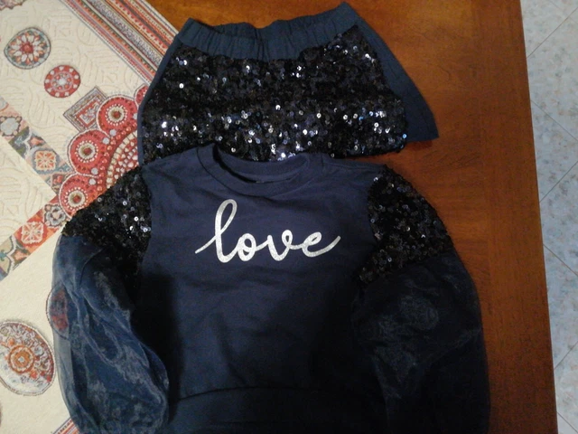 Completo bambina 5/6 anni idexe