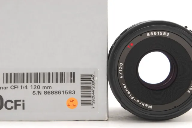 [A- Mint] Hasselblad Carl Zeiss Makro-Planar CFi 120mm f/4 T* Lens w/Box 8398 2