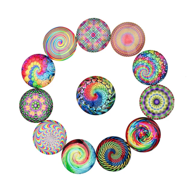 Earrings Making Embellishment Round Glass Flower Vase Glass Scattered Beads