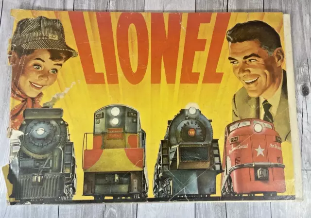 Original 1954 Lionel Train Catalog / Brochure Booklet - Fair Condition