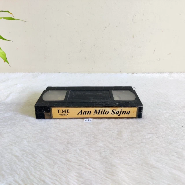 1970 VINTAGE TIME Video Aan Milo Sajna Bollywood Movie VHS Tape