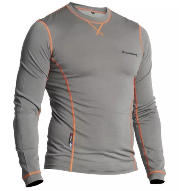 Maglione Halvarssons Base Strato Base Lana Leggera Outlast Moto NUOVO