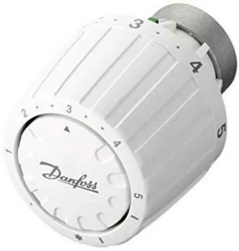 Danfoss 013G2950 Thermostatkopf RA/VL für RAVL Gehäuse 26 mm weiss mit Fühler