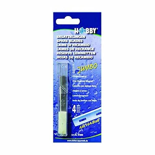 Hobby Set de 4 Lames pour Aimant GM pour Aquariophilie