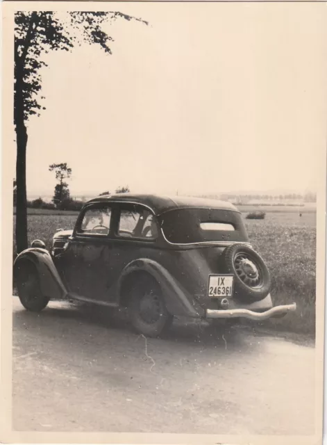 Vintage Foto Ford Eifel Auto Oldtimer PKW CAR