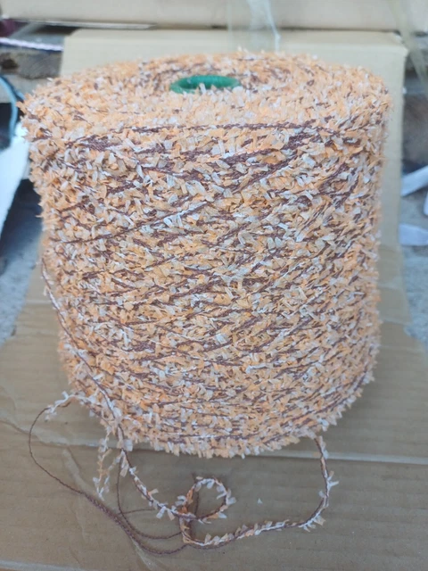 Fil à Tricoter Alma Laine Fantaisie 'Wolverine' - 1kg900, Cône De Laine D'Italie