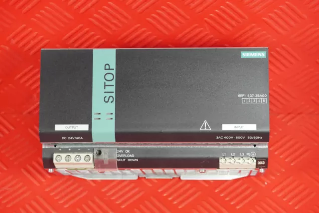 Siemens 6EP1437-3BA00 / 6EP1 437-3BA00 Sitop modular Power Supply