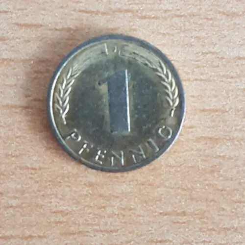 BRD 1 Pfennig 1950J