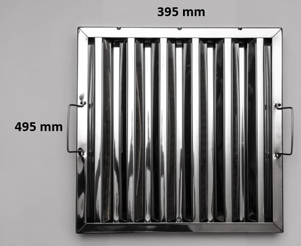 CANOPY GREASE BAFFLE Filter Stainless Steel Kitchen Extraction Hood