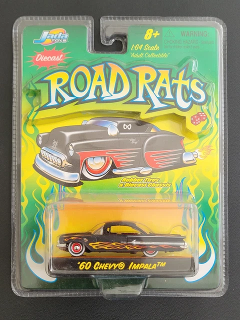 JADA TOYS ROAD Rats 1960 Chevy Impala 1:64 Diecast Car $25.00 - PicClick CA