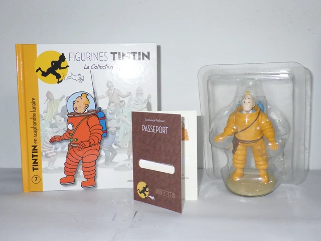 MOULINSART Tintin aviateur Figurines en résine polychrom... - 74528804
