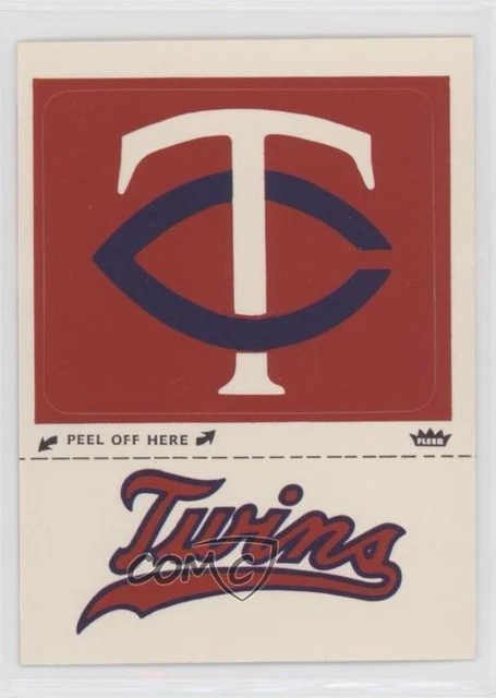 1978 Fleer Grand Slam Hi-Gloss Team Stickers Minnesota Twins #MIN.3