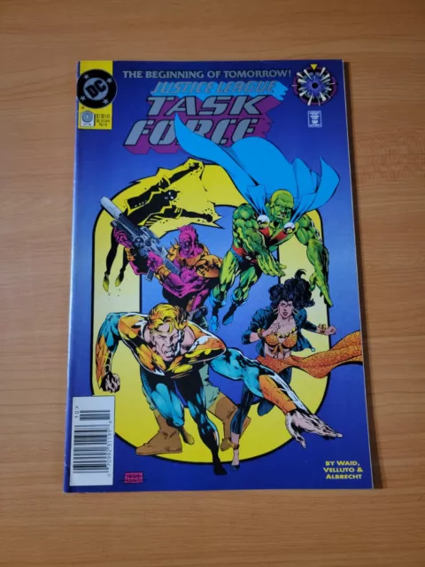 Justice League Task Force #0 Newsstand ~ VF - NEAR MINT NM ~ 1994 DC Comics