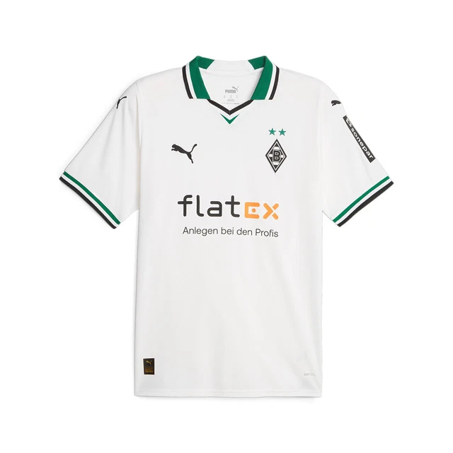 PUMA Borussia Mönchengladbach Heimtrikot 2023/2024 puma white-power green