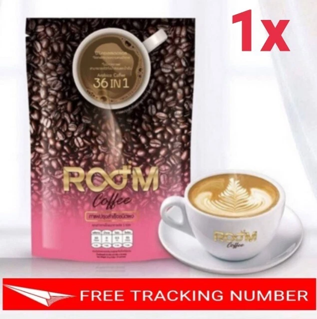 1x café Arábica de habitación. Pérdida de peso 36 en 1. Detox. Boost.Burn 0% grasas trans