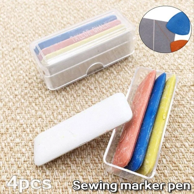Aguja colorida cortadora tiza planes de formación comunitaria tejido: coser.