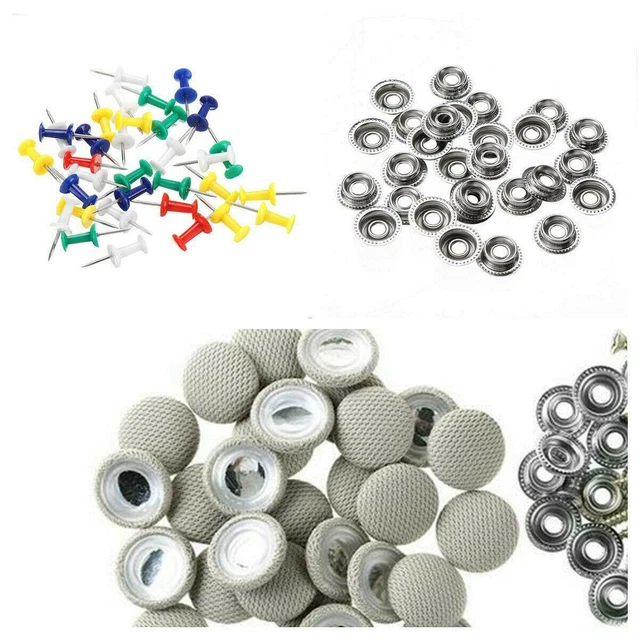 DIY CAR ROOF Lining Repair Kit Fix Sagging Headliner Pin Buckle Screw