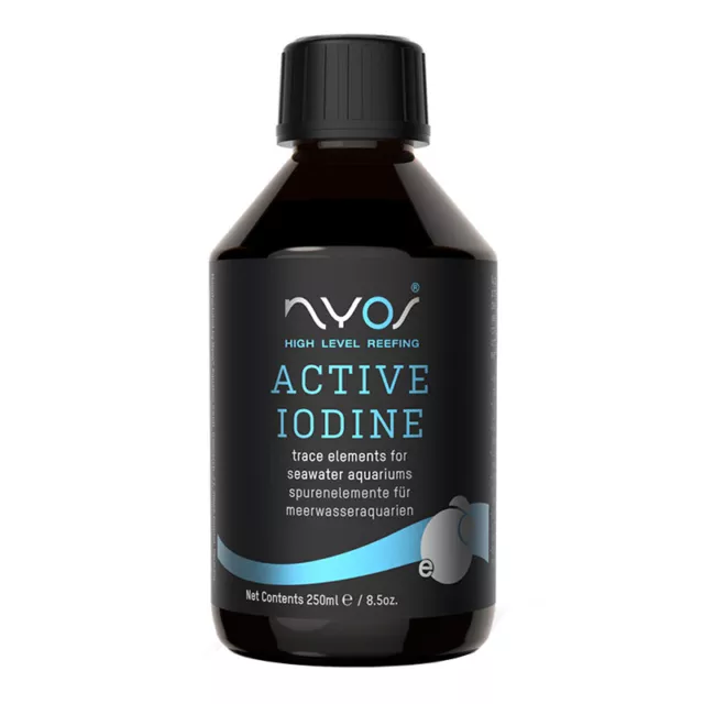 NYOS Active Iodine Integratore Liquido di Iodio per Acquario Marino 250 ml