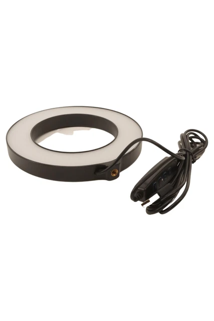 SIN lámpara de anillo con trípode y clip