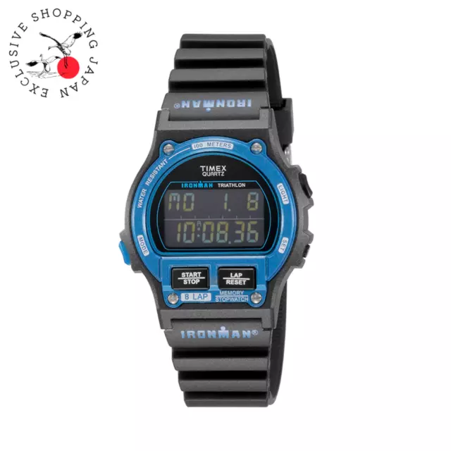 TIMEX Wrist Watch IRONMAN 8LAP Men TW5M54400 Bimmer Quartz Digital Sport New