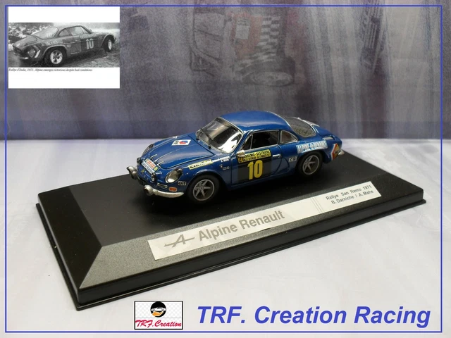 ALPINE A 110 PROTO darniche 1971