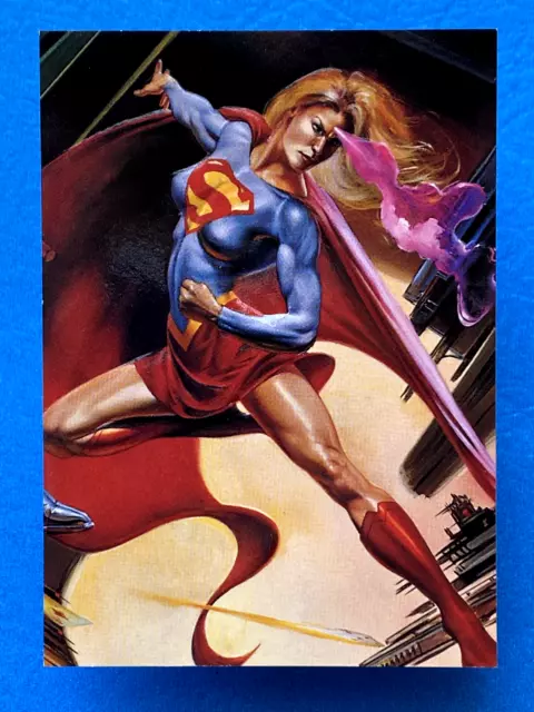 1995 Fleer Skybox DC Vs. Marvel Impact Supergirl #11