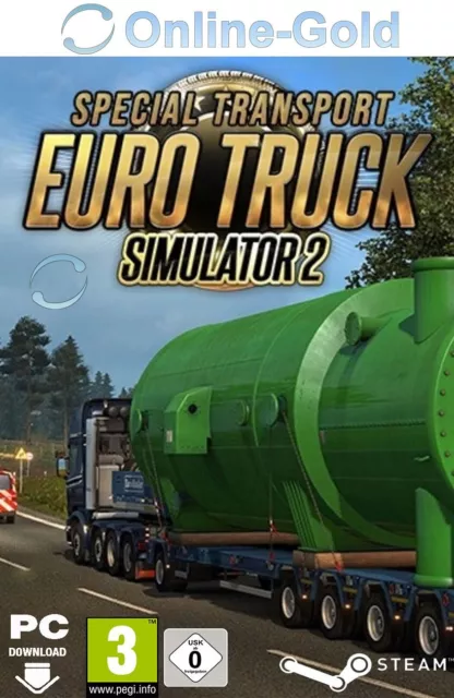Euro Truck Simulator 2: Heavy Cargo Add-On (PC, Nur Steam Key