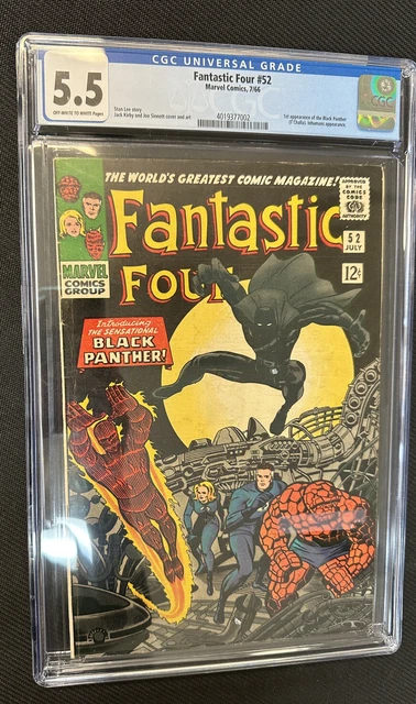 Cgc Graded  5.5 Fantastic Four #52