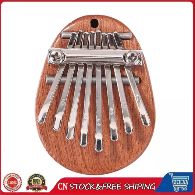 8 Key Compact Kalimba Finger Practice Retro Fingers Piano Gifts for Music Lovers