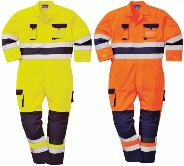 Portwest Hi Vis Hohe Sichtbarkeit Texo TX55 Nantes Overall