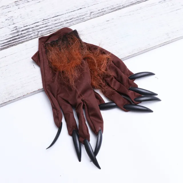 Guanti di Halloween mani guanti horror guanti lupo oggetti di scena festa di Halloween