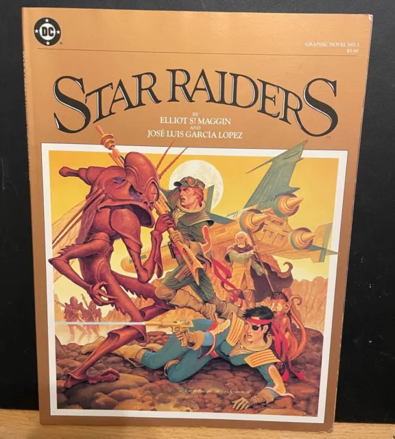 DC Graphic Novel in full color "Star Raiders" 1983   #1   - High Grade -VG
