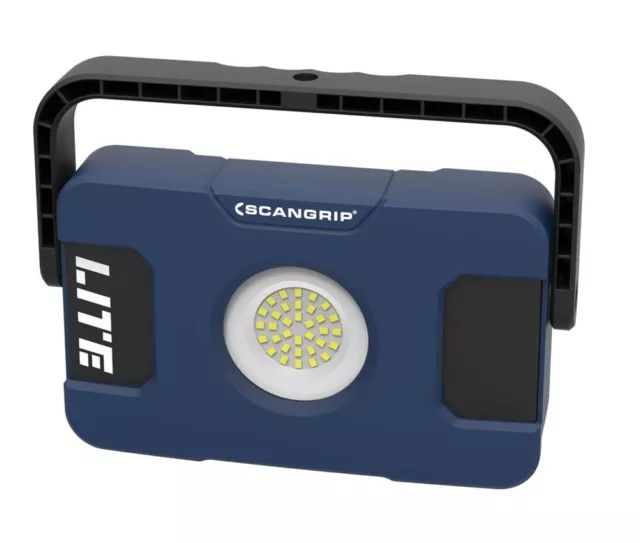 SCANGRIP 03.5630 Flood Lite S Pila LED Foco de Construcción 1000 Lumen Powerbank