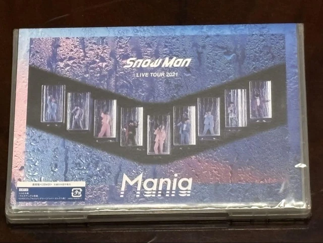 SnowMan　LIVETOUR2021　Mania DVD Manufacturer's bonus included] Snow Man LIVE TOUR 2021 Mania