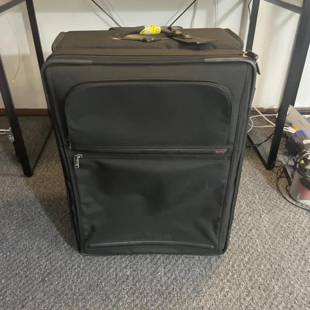 TUMI Alpha 22024D4 Expandable Upright Rolling Suitcase 11x18x24" , READ