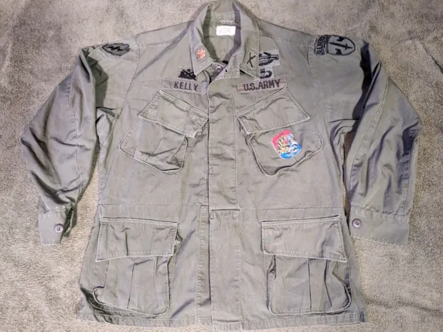 MACV Advisor custom 3rd non-rip jungle Fatigue jacket/Vietnam war