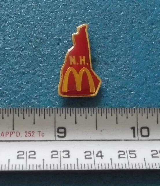 N.H. NEW HAMPSHIRE McDONALD'S RESTAURANT PIN # JJ638