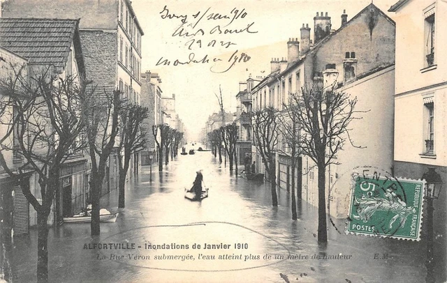 Alfortville - inondation de Janvier 1910