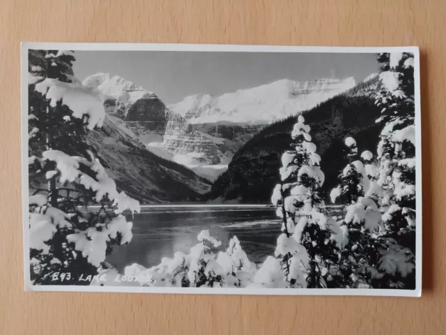 Lake Louise, Banff Nationalpark, Alberta. RP Postkarte. B141