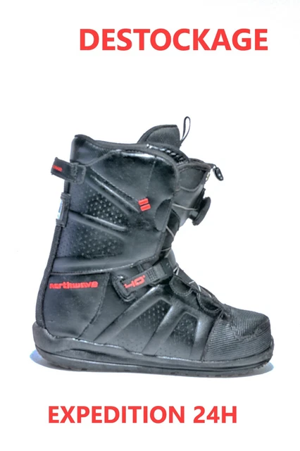 boots de snowboard adulte occasion NORTHWAVE taille : 42 - mondopoint : 27/27,5