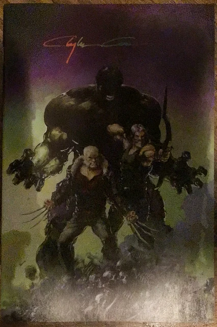 OLD MAN HAWKEYE #1 CRAIN EXCLUSIVE VIRGIN INFINITY SIGNED w/COA