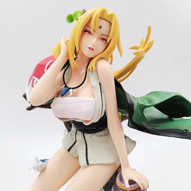 Figurine naruto sexy statuette Tsunade 32cm poupée Statue collection manga