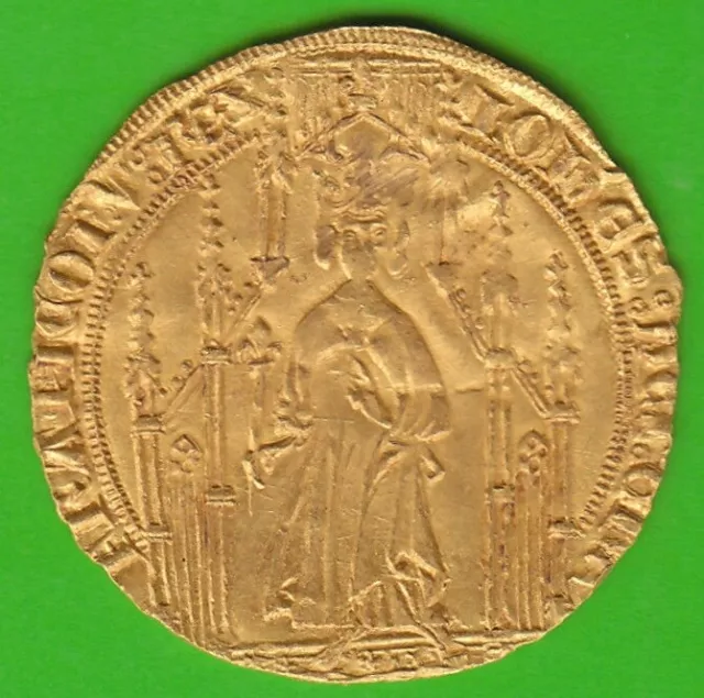 GOLD Frankreich Royal d´or 1350-1364 hübsch selten nswleipzig