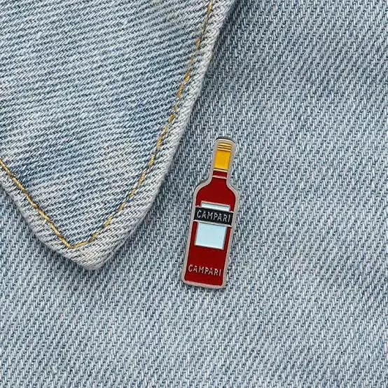 Campari Bartender Jacket Pin